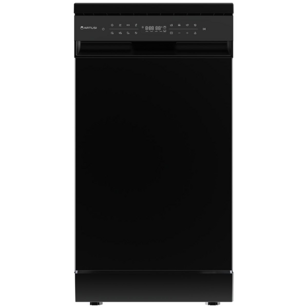 Artusi 45cm Freestanding Dishwasher Black ADW4509B