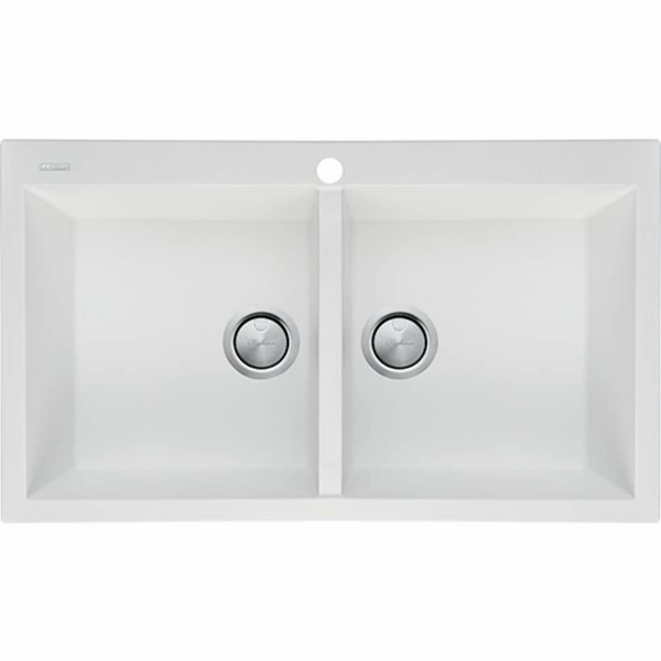 Oliveri Santorini Double Bowl Topmount Sink ST-WH1564