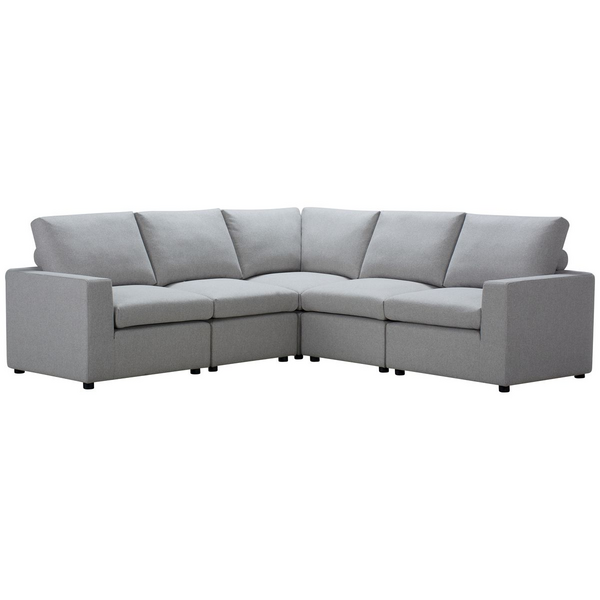 Ostro Furniture Ostro Athena 5 Seater Corner Lounge Beige 27008000