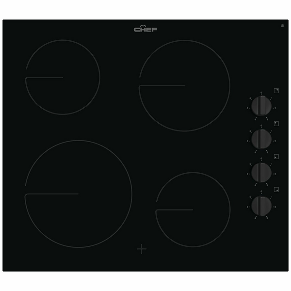 Chef 60cm Electric Ceramic Cooktop CHC642BB