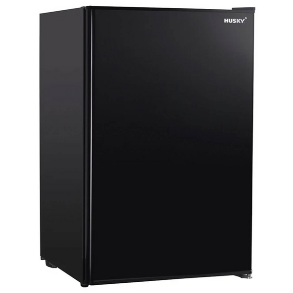 Husky 130L Solid Door Bar Fridge Black CKK130-264-BK-AU-HU1