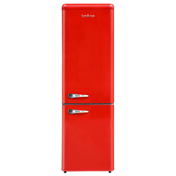 Linarie Annecy 242L Retro Bottom Mount Fridge Red LKCO250RED