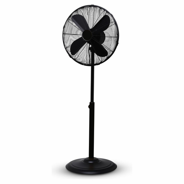 Goldair 40cm Matte Black Pedestal Fan GCPF240