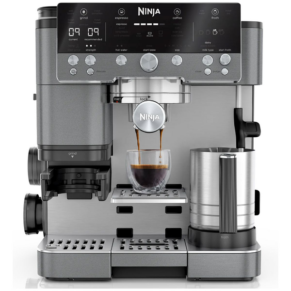 Ninja Luxe Cafe Premier Espresso Machine Gunmetal ES601GM