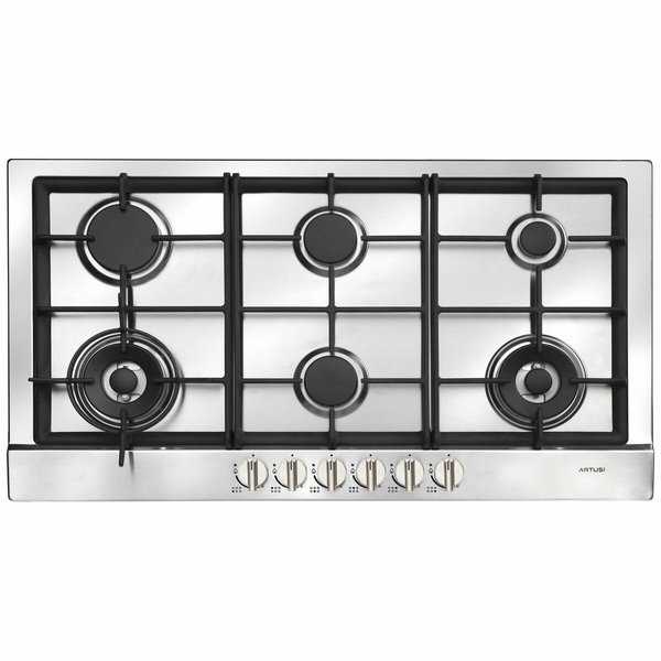 Artusi 90cm Maximus Series Stainless Steel Cooktop AGH90XFFD