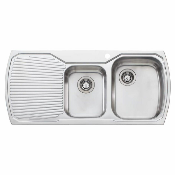Oliveri Monet 1 and 3/4 Bowl Topmount Sink MO7121TH