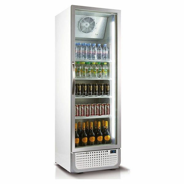 Husky 486L Upright Glass Door Fridge C5PRO-H-WH-AU-HU