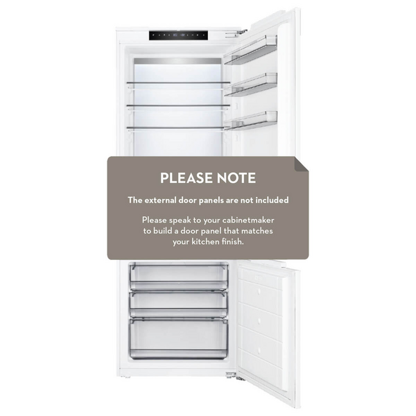 Inalto 341L Integrated Bottom Mount Fridge IIFF341