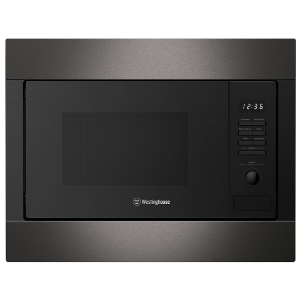 Westinghouse 60cm Builtin 900watt Dark Stainless Steel Microwave WMB2522DSC