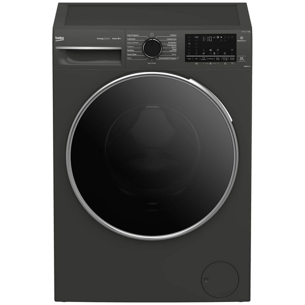 Beko 12kg Front Load Washing Machine with AutoDose and Steam Graphite BFLB123ADG