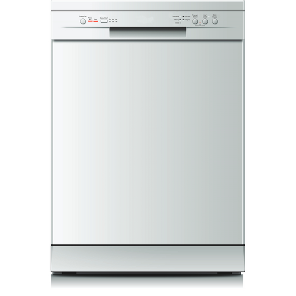 Emilia 60cm Freestanding Stainless Steel Dishwasher EDW65SS