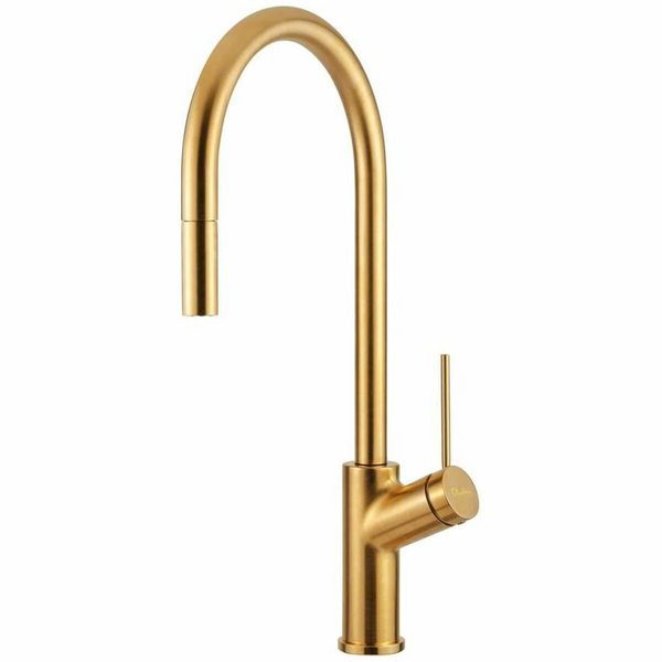Oliveri Vilo Pull Out Mixer Tap Gold VT0398B-AU