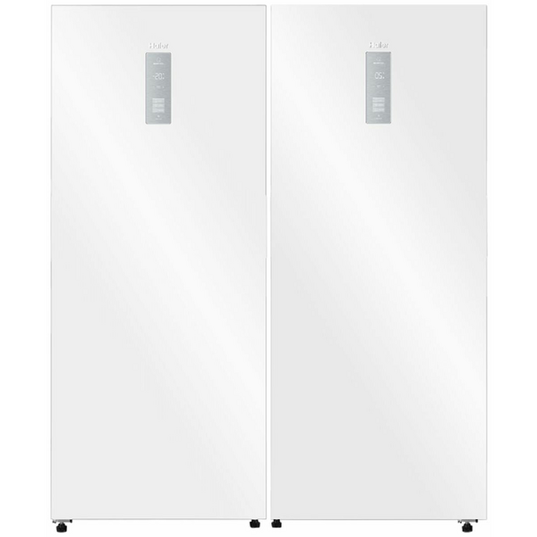 Haier 851L Pigeon Pair White HRF505VWHVF430VW