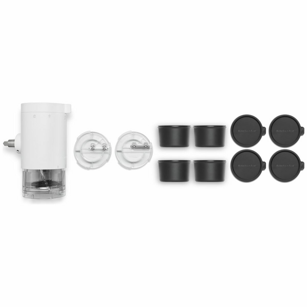 KitchenAid Ice Shaver Attachment for Stand Mixer White 5KSMSIA