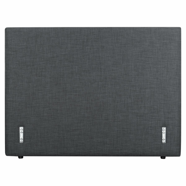 A.H. Beard Single Low Bed Head Charcoal DEICE4HSGL