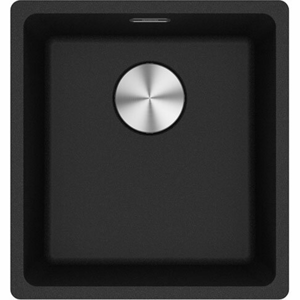 Franke Maris 370mm Single Bowl Topmount Sink Onyx MRG610-37ONB