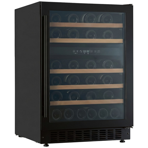 Cantina 46 Bottle Dual Zone Wine Cabinet Black CCWID46B