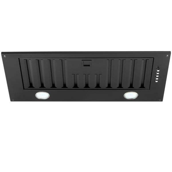 Schweigen 52cm Undermount Rangehood Matte Black On Board Motor WINU-6B