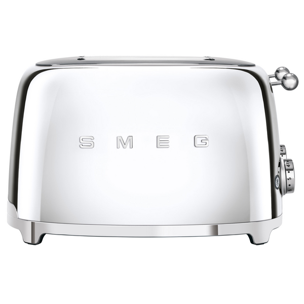 Smeg 50's Style 4 Slice Toaster Chrome TSF03SSAU
