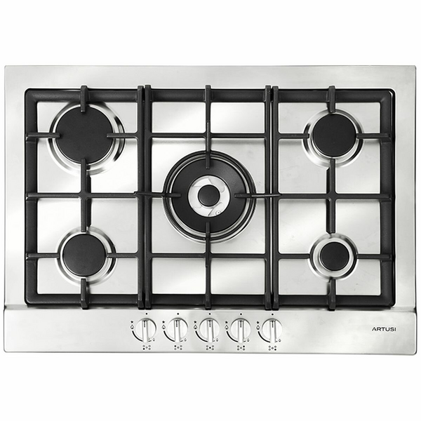 Artusi 72cm Maximus Series Natural Gas Cooktop AGH71XFFD