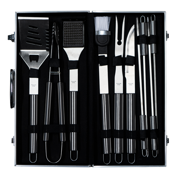 Napoleon Exim International 11 Piece BBQ Tool Set SS11PC