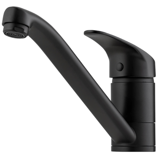 Oliveri London Single Lever Kitchen Mixer Tap Matte Black LON580FMB