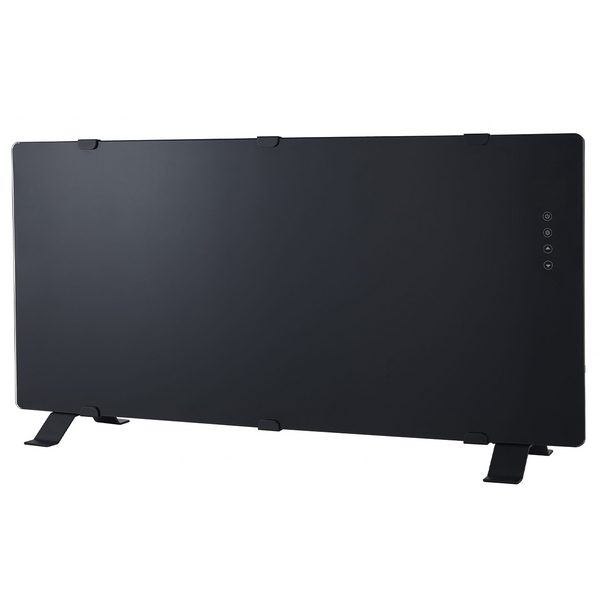 Rinnai BEPH Series 2200W Black Glass Electric Panel Heater BEPH22DTWF