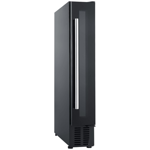 Cantina 7 Bottle Single Zone Wine Cabinet Black CCWIS7B