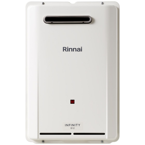 Rinnai Infinity 12 Continuous Flow Natural Gas Hot Water Pre-Set 60 Degrees INF12N60B