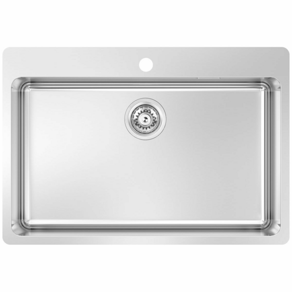 Abey The Latrobe 70L Single Inset Laundry Tub with Overflow LT70B