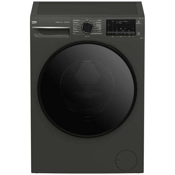 Beko 10kg Front Load Washing Machine with AutoDose and Steam Graphite BFLB103ADG