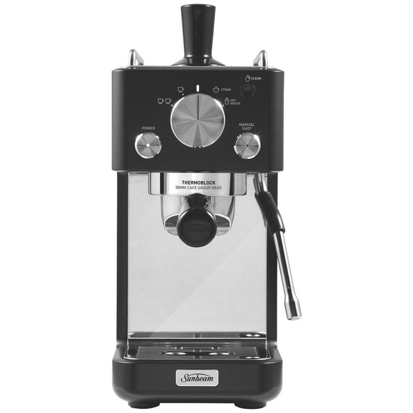 Sunbeam Origins Slimline Coffee Espresso Machine Black EMM4500BK