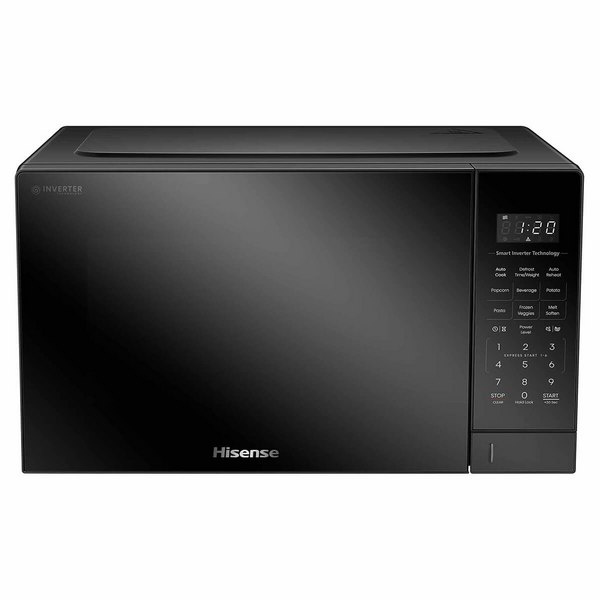 Hisense 34L 1100W Smart Inverter Microwave Oven Black HMAS3411BMV
