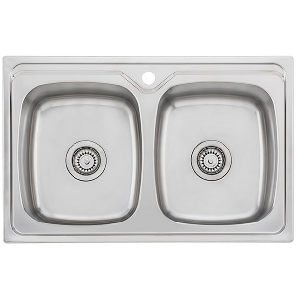 Oliveri Endeavour Double Bowl Universal Sink EE23TU