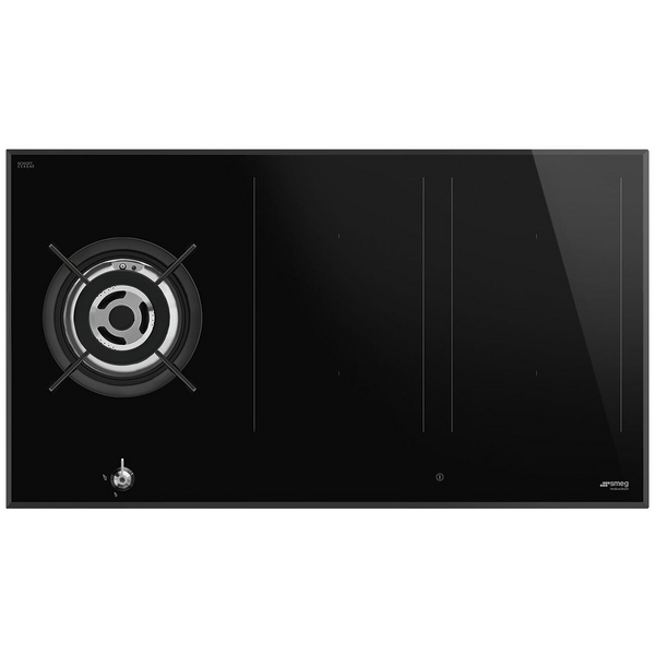 Smeg 90cm Gas / Induction Classic Natural Gas Cooktop SAIG3953B