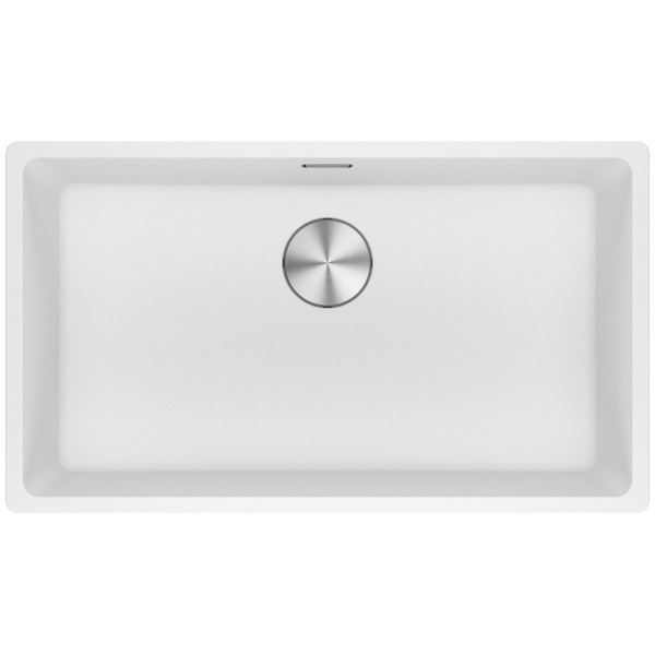 Franke Maris 720mm Single Bowl Undermount Sink Polar White MRG110-72PW-B