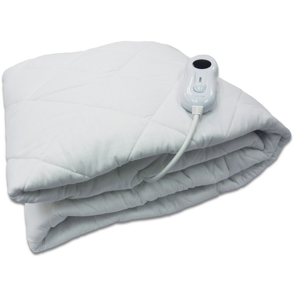 Dimplex Single Electric Fitted Blanket Quilt Cotton Case-Polyester Filled DHEBPTS