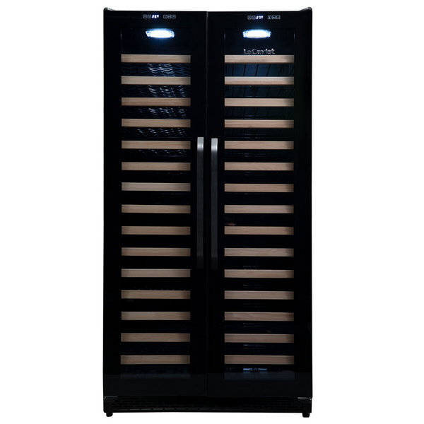 LeCavist Cuvee Rothschild 188 Bottle Dual Zone Wine Fridge LCS200VN2Z LCS200VN2Z2D