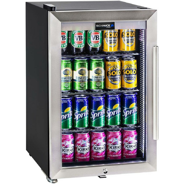 Schmick 70L Beverage Centre Triple Glazed Glass Door Stainless Steel HUS-SC70L-SS