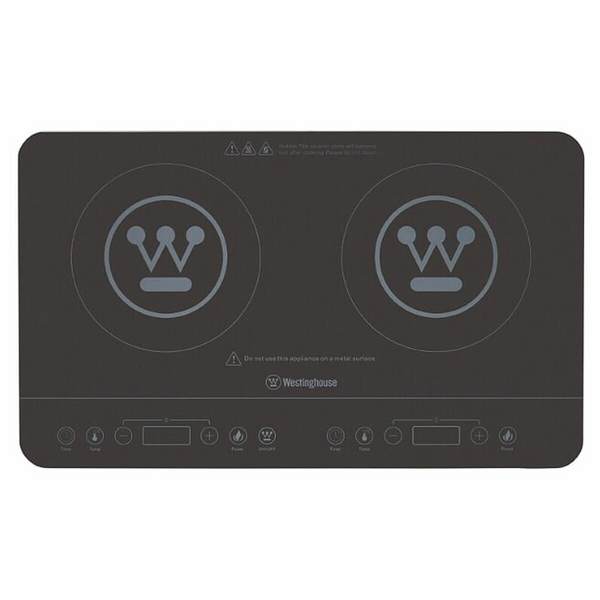 Westinghouse Portable Twin Induction Cooktop WHIC02K