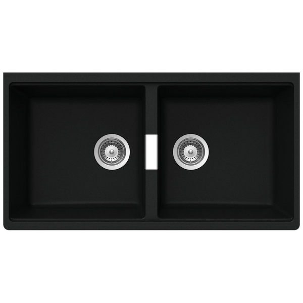 Abey Schock Horizont Double Bowl Undermount Sink N200UB