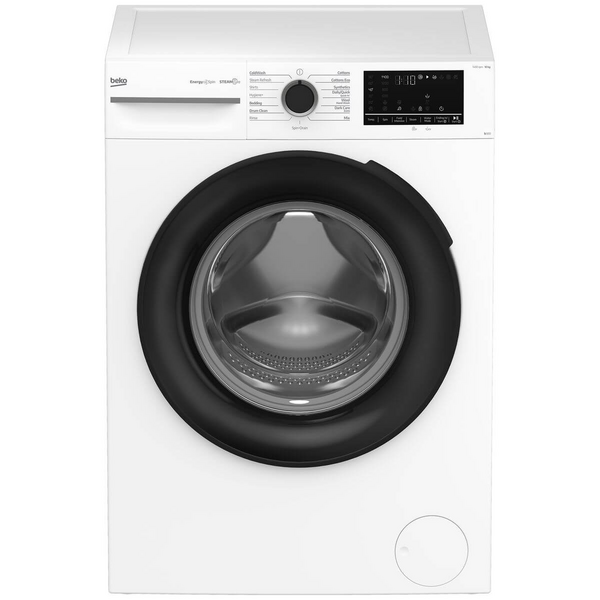 Beko 10kg Front Load Washing Machine with Steam White BFLB1010W