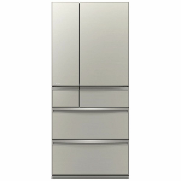 Mitsubishi Electric 700L Multi Drawer Frost Free Fridge Argent Silver MR-WX700C-S-A