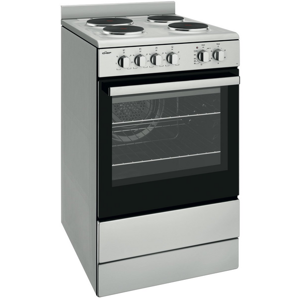 Chef 54cm Electric Fan Forced Freestanding Oven Stainless Steel CFE536SB