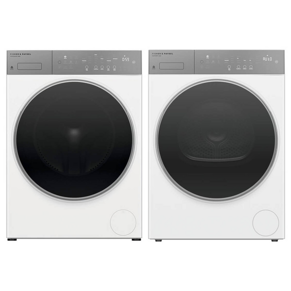 Fisher & Paykel Series 5 10kg/10kg Front Load Washer and Heat Pump Dryer Laundry Package WH1060P5DH1060P5