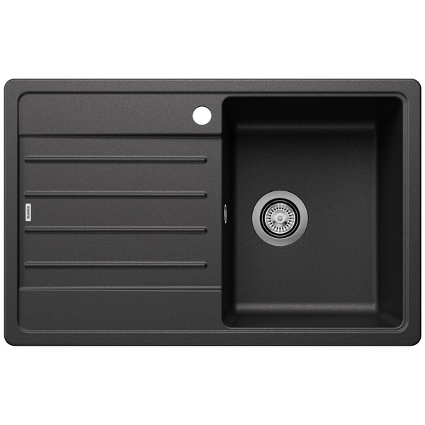 Blanco LEGRA 45S Single Bowl Top Mount Sink with Left Hand Drainer Silgranit Anthracite 528058