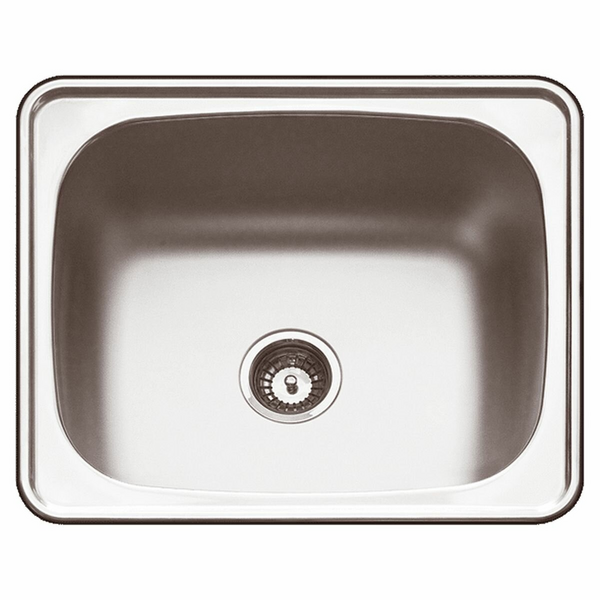 Abey 45L LODDEN Sink With Bypass & Overflow PR45C