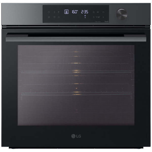 LG Series 7 60cm InstaView Pyrolytic Oven Matte Black BO607G1MB4