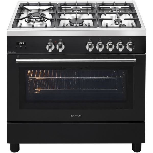 Artusi 90cm Freestanding Dual Fuel Oven AFG915B