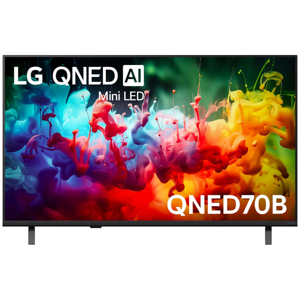 LG 43 Inch QNED70B AI Mini LED 4K Smart TV [2026] 43QNED70BSA